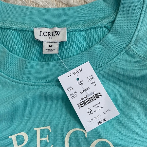 NWT J. Crew Cape Cod sweatshirt - Picture 8 of 16